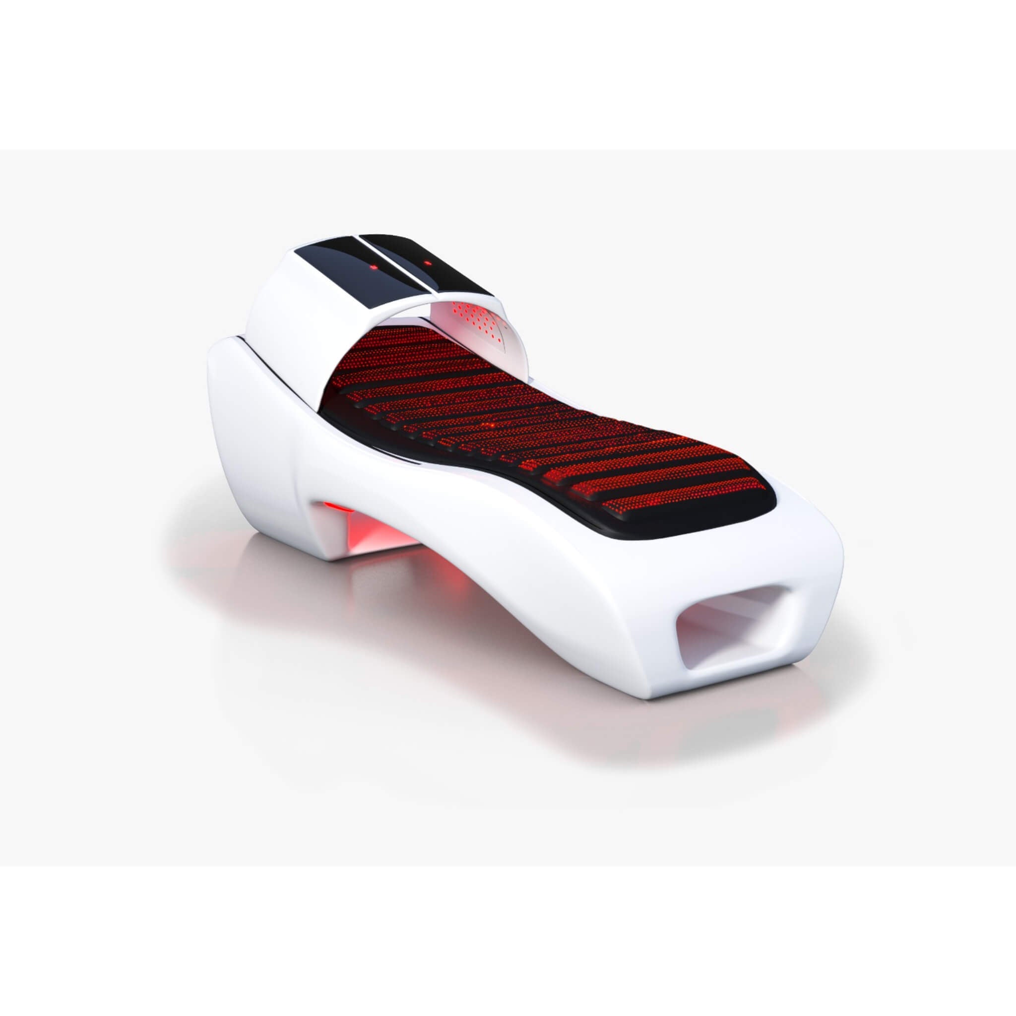 Cryonick InfraCouch Red Light Therapy Bed white angled view