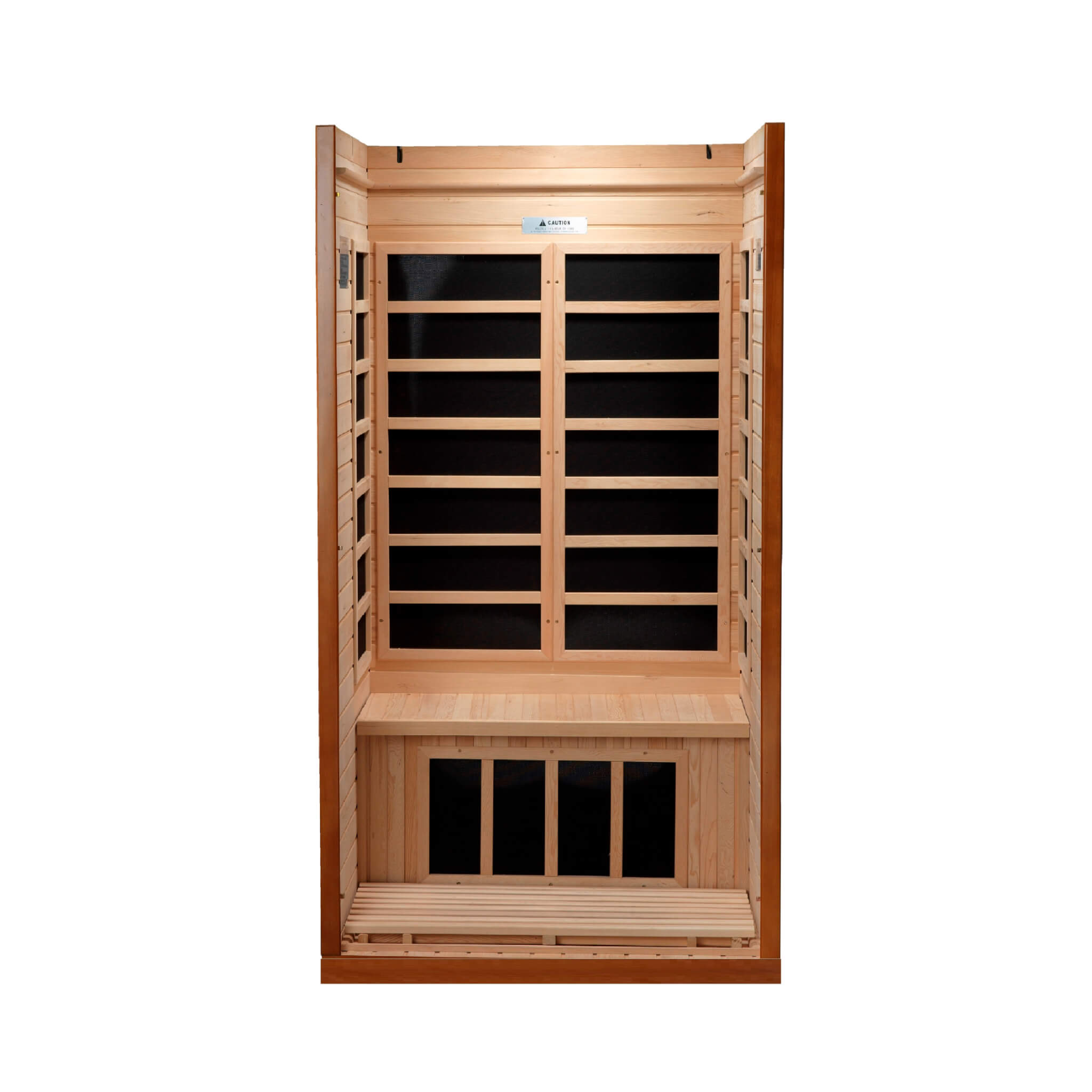 Dynamic Barcelona infrared sauna full front view