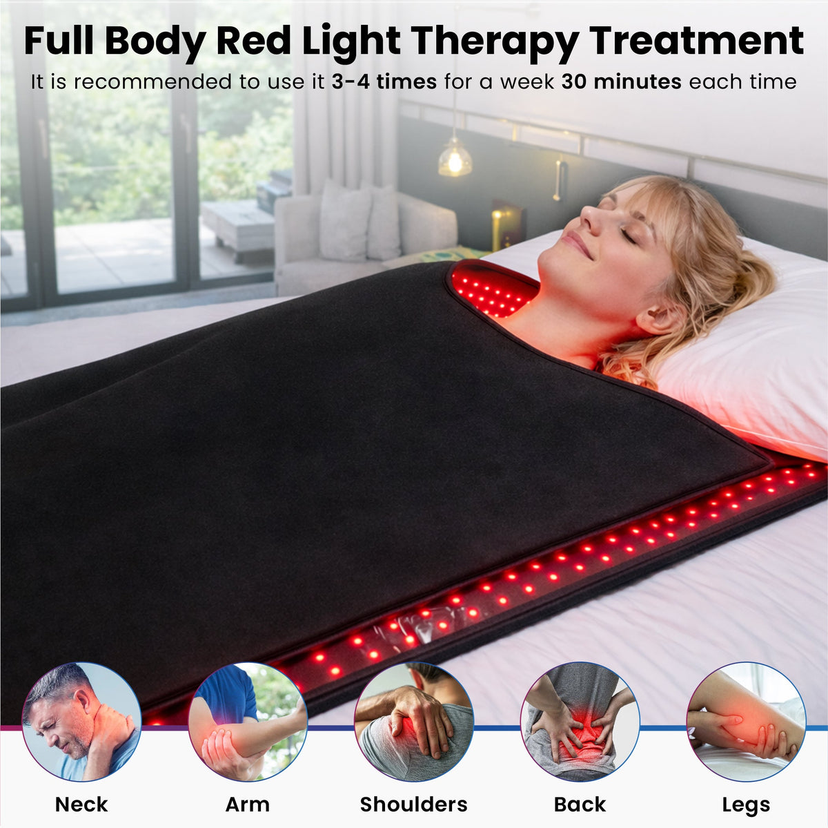 FullGlow 360 Full Body Red Light & Near Infrared Bag