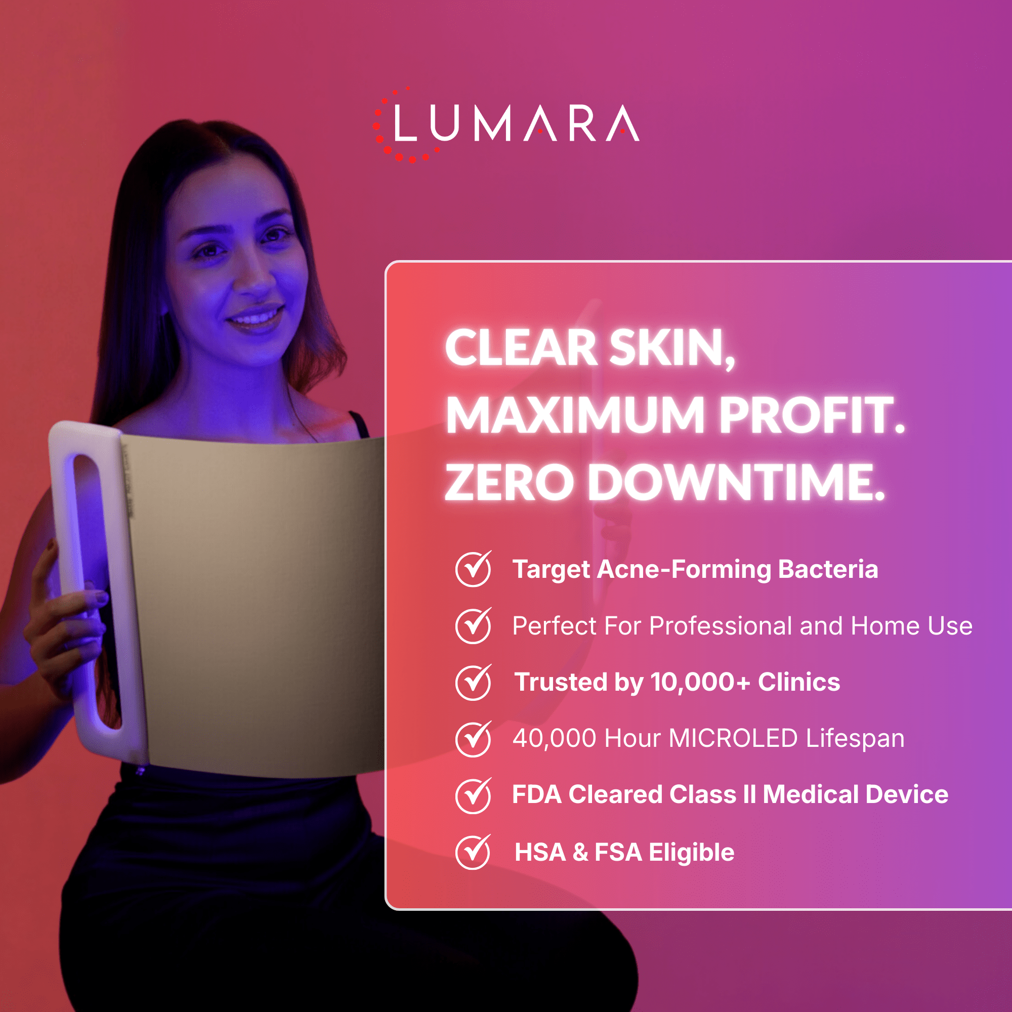 Illuminate Blue V1 | Blue Light Therapy Panel