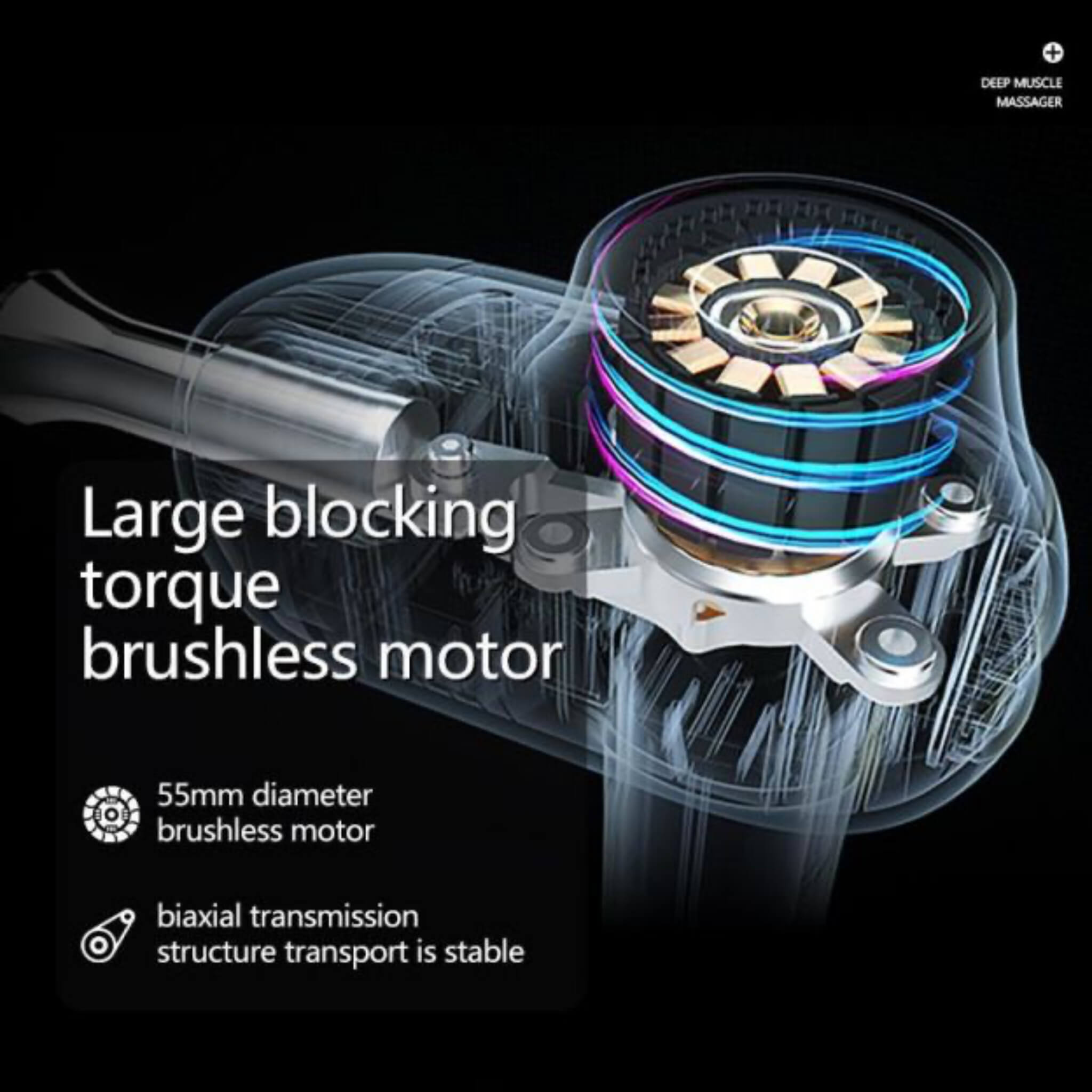 Dr. Fuji DMS PRO6 Deep Muscle Stimulator | Professional Percussive Therapy Device