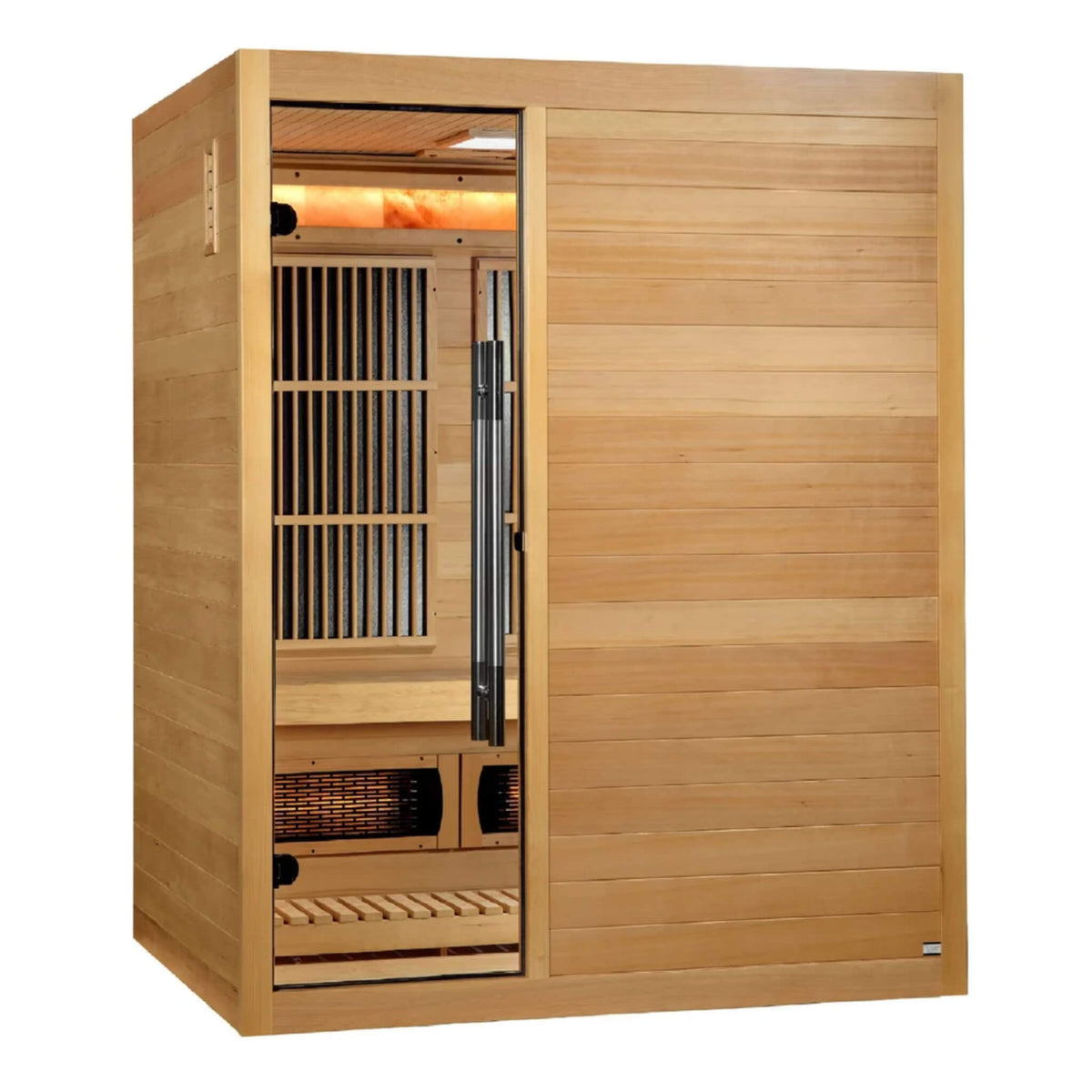Soria hybrid sauna exterior angled view