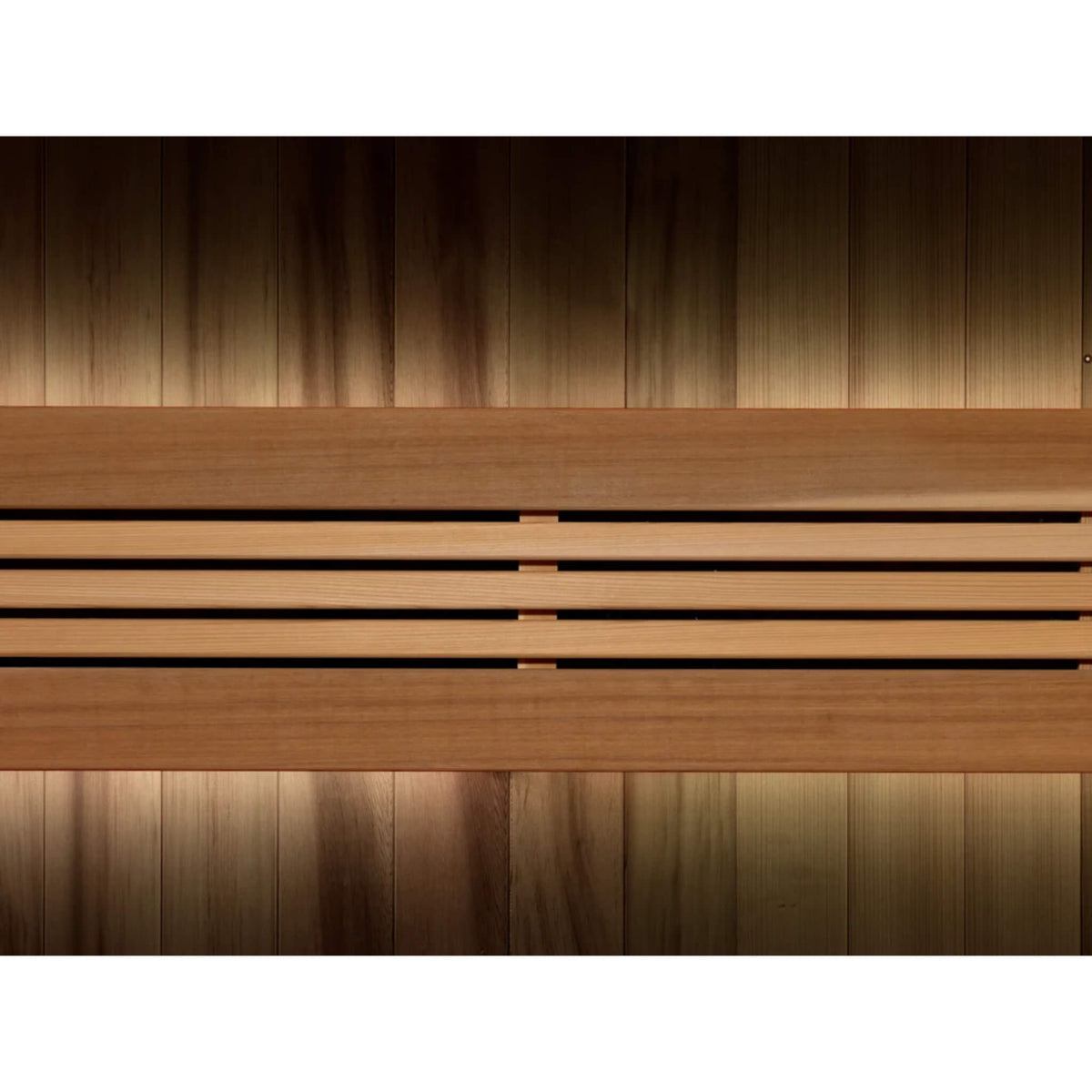 Chromotherapy Light and Sky Star ceiling lighting on the Golden Designs Sundsvall traditional sauna