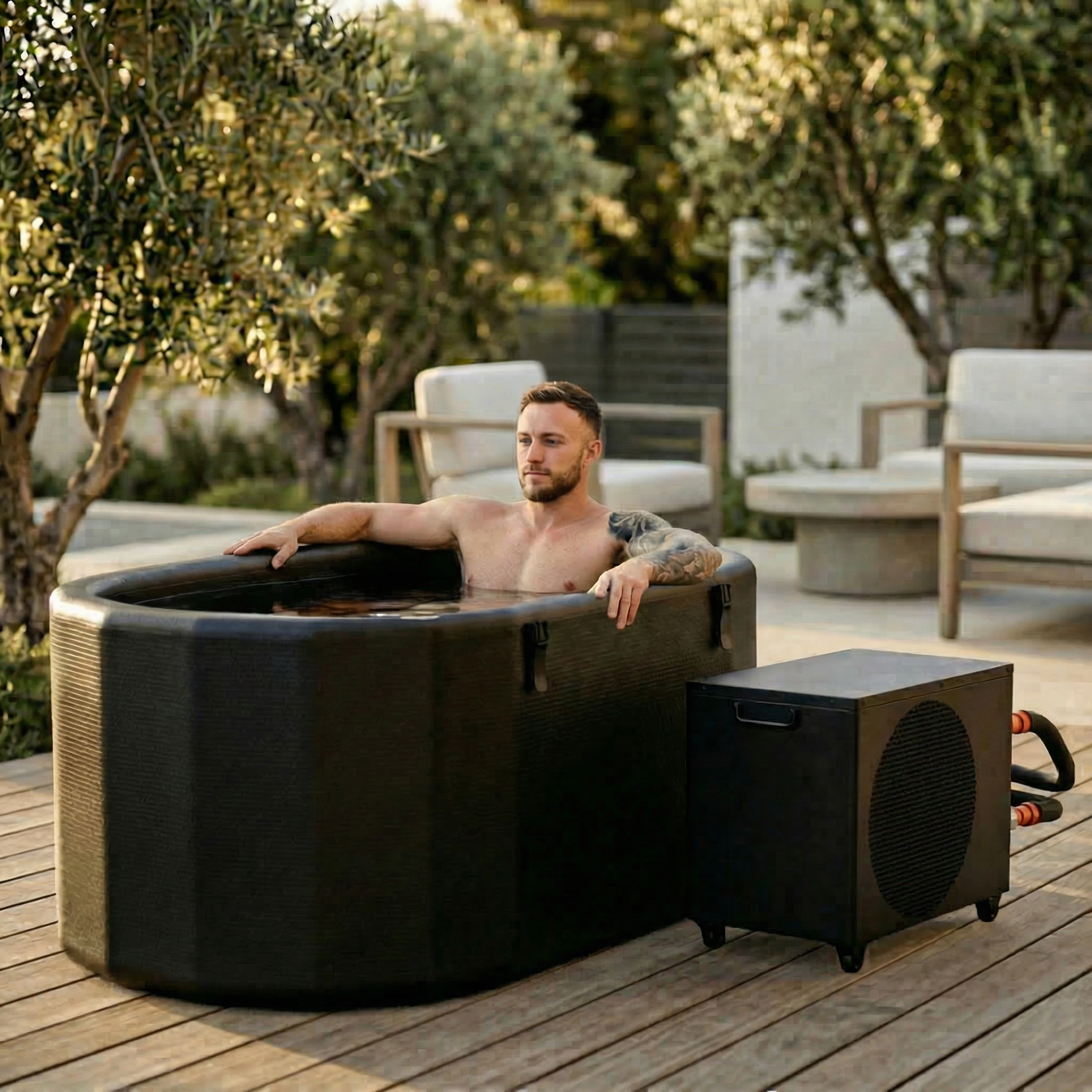 Nicebeam Cryo Pro System | Cold Plunge Tub & Chiller