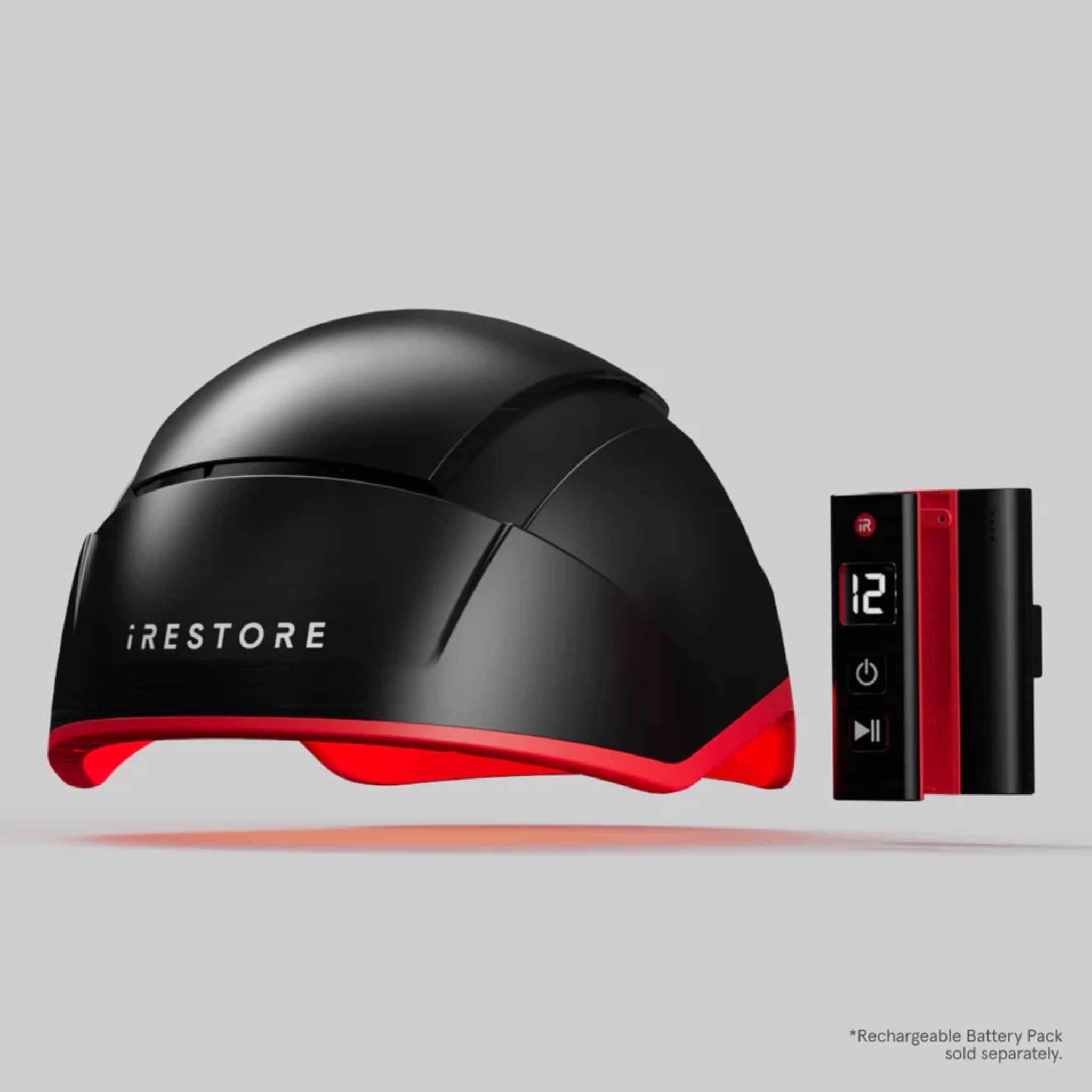 irestore-elite-hair-growth-system-with-controller.jpg
Alt text: iRESTORE Elite laser hair growth system with timer controller on grey background