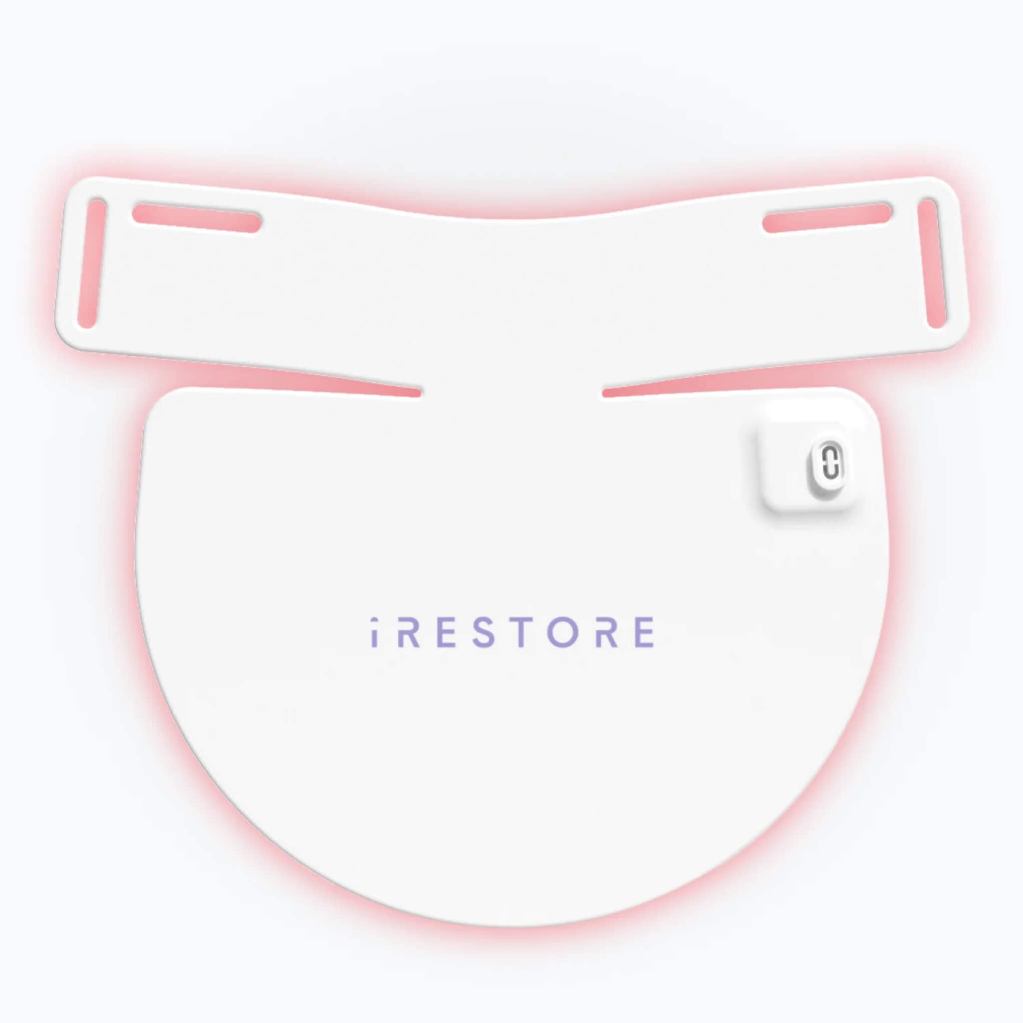 iRESTORE Illumina Neck & Chest Mask front view on light background