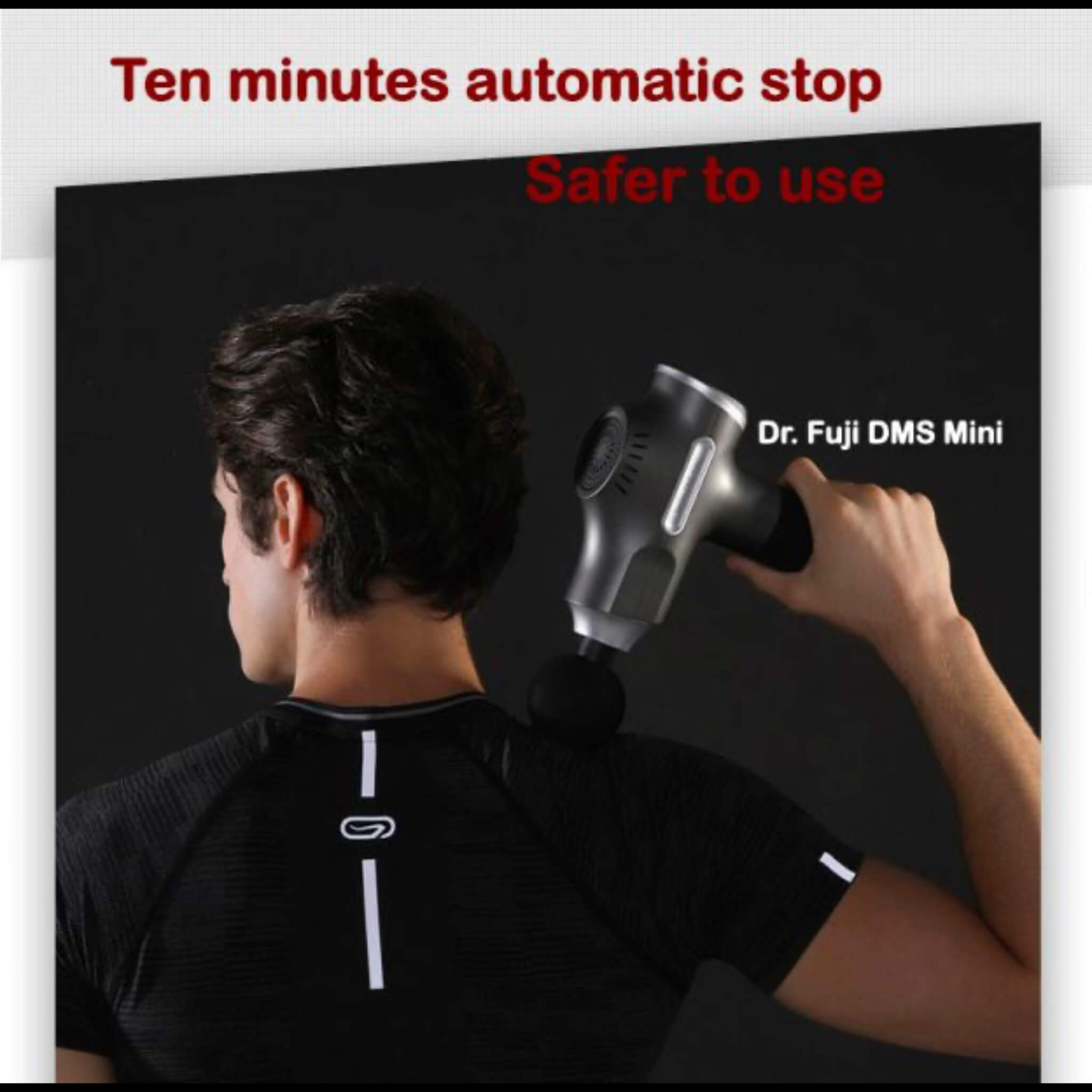 Dr. Fuji DMS MINI Deep Muscle Massager | Percussive Therapy Device