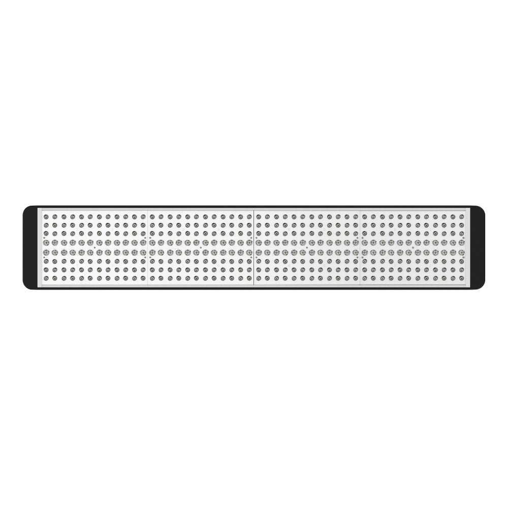RLT Home Total Spectrum ULTRA Red Light Therapy Device close up of the back of the panel