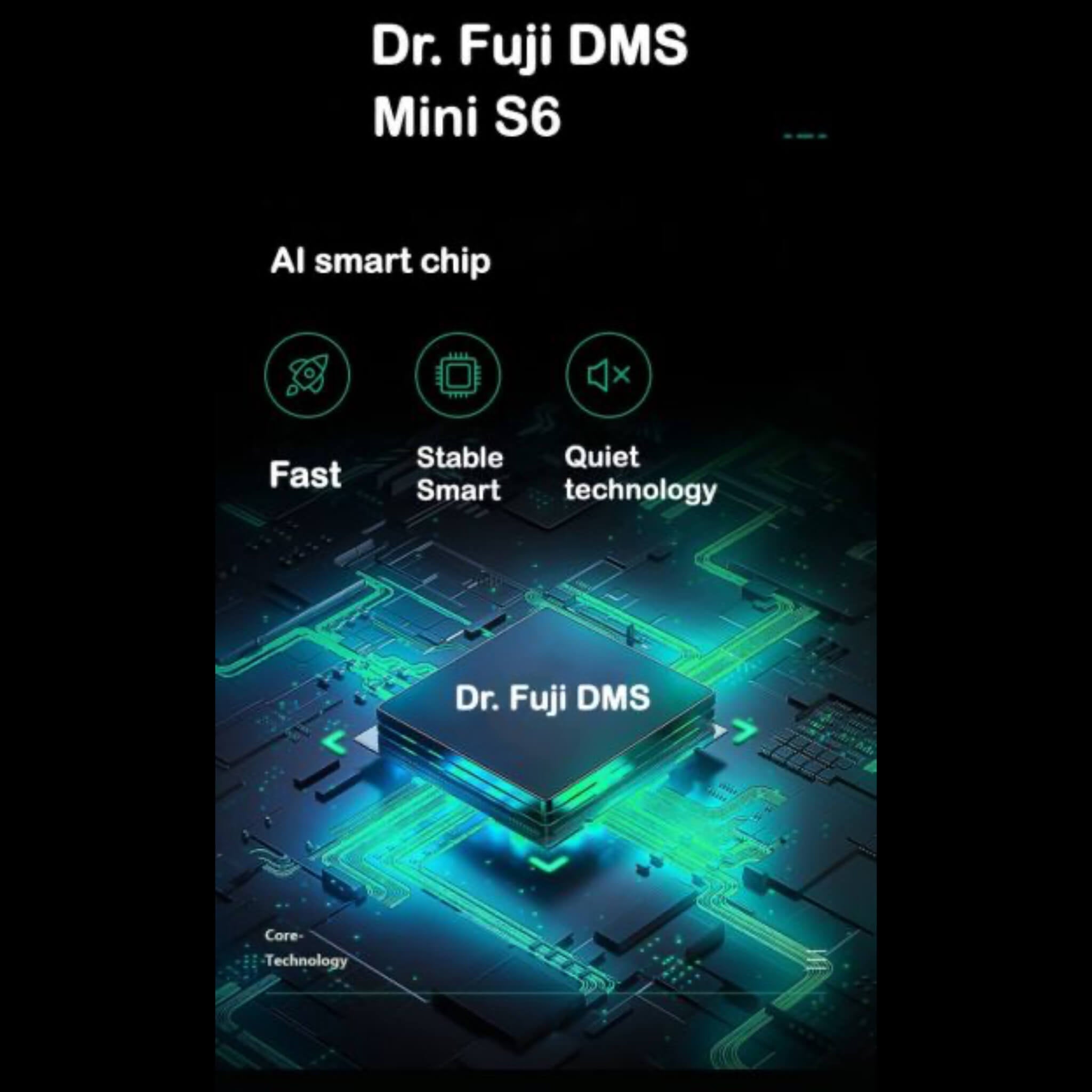 Dr. Fuji DMS MINI S6 Deep Muscle Massager | 5-Speed Percussive Therapy Device