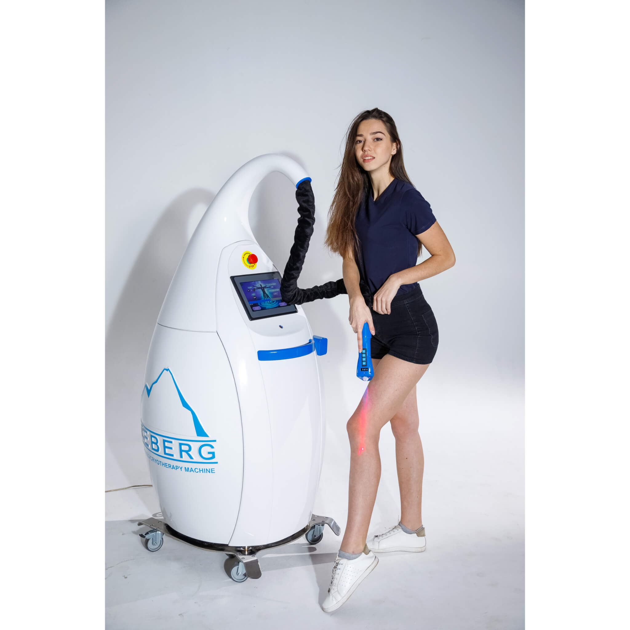 Vacuactivus Iceberg 50L Localized Cryotherapy Machine – Nitrogen-Cooled Targeted Cold Therapy with Thermal Imaging Safety System
