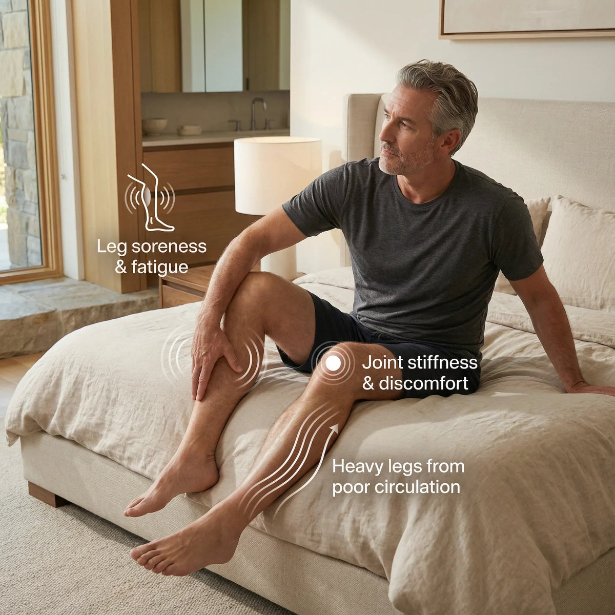 Nicebeam Red Light Therapy Leg Wrap Pro | Leg Recovery