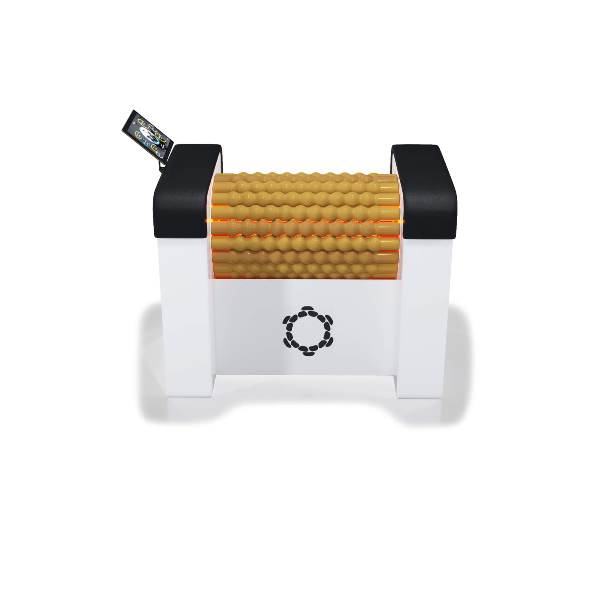 Vacuactivus RollStar Mini – Compact Lymphatic Drainage Rollshaper with Infrared & Chromotherapy for Cellulite Reduction, Body Sculpting & Recovery