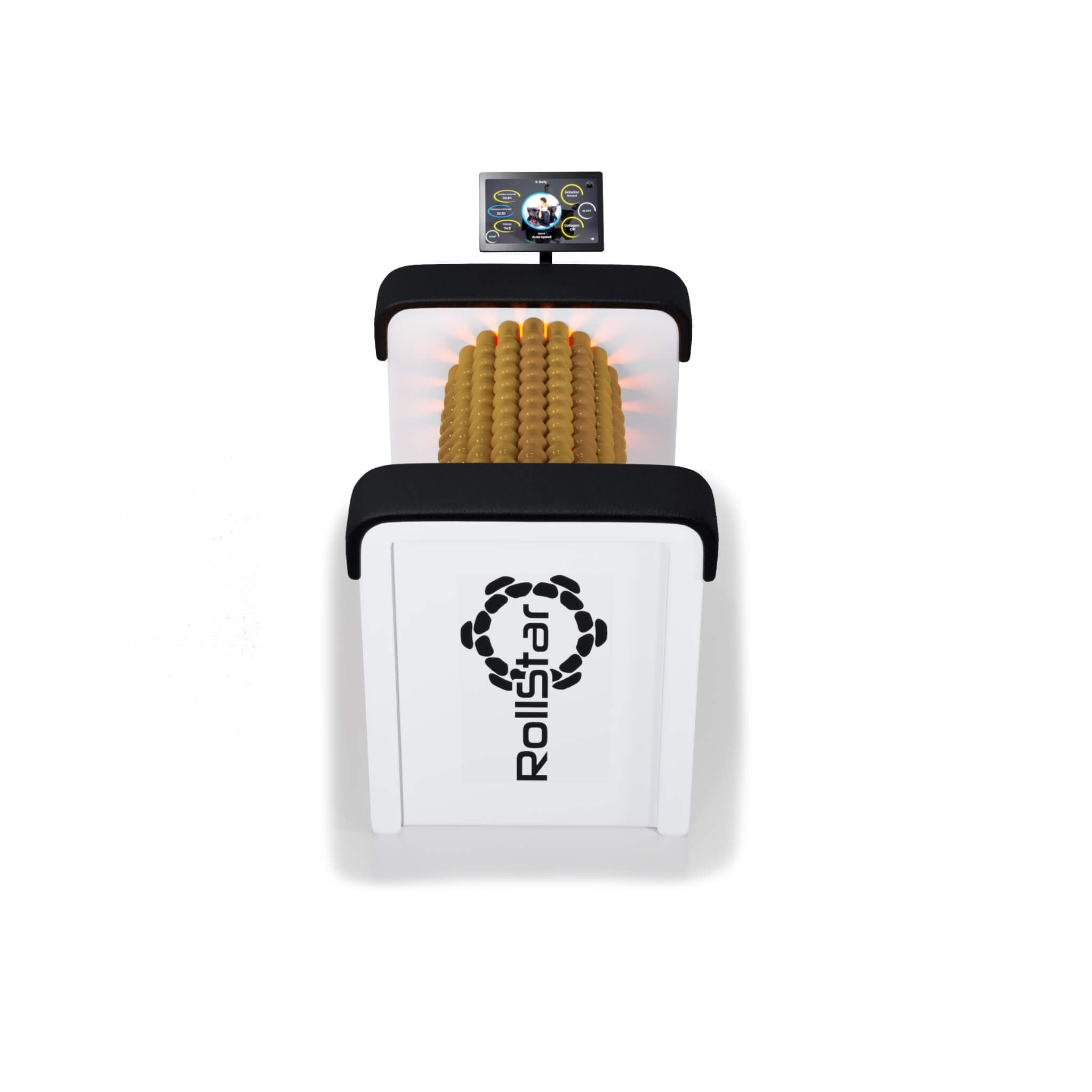 Vacuactivus RollStar Mini – Compact Lymphatic Drainage Rollshaper with Infrared & Chromotherapy for Cellulite Reduction, Body Sculpting & Recovery