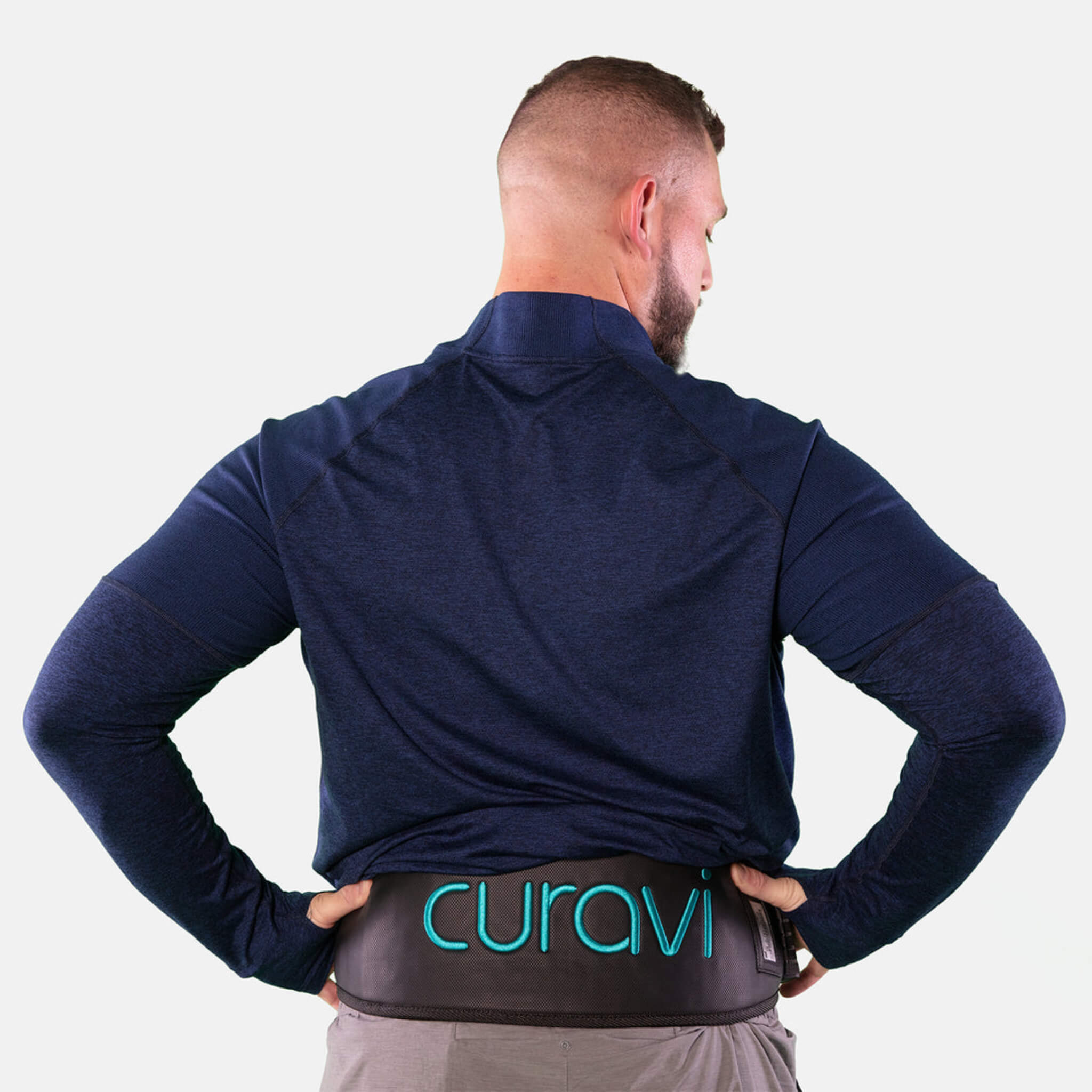 Capillus Curavi PRO Belt – FDA-Cleared Red Light & Cold Laser Therapy for Lower Back Pain Relief