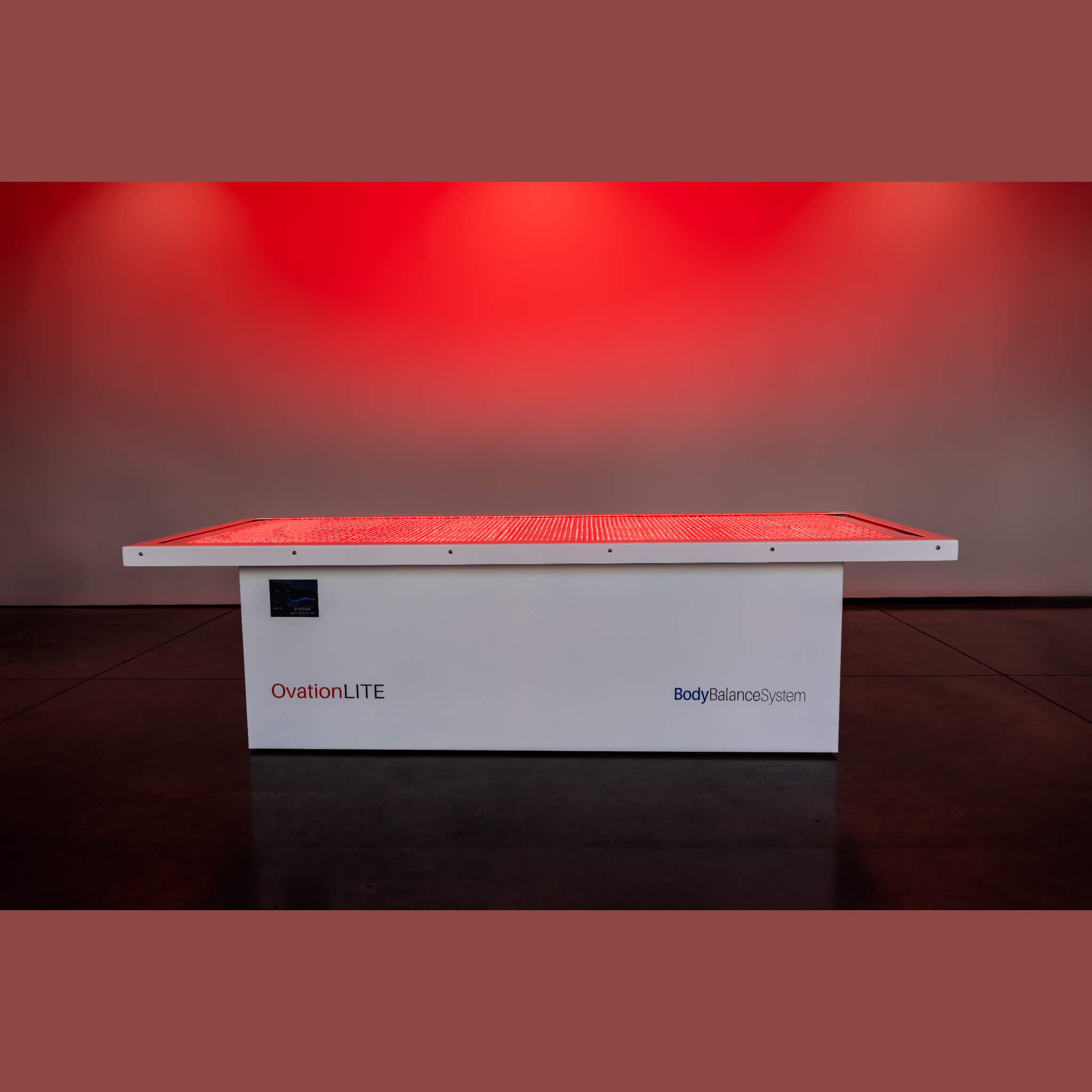 Body Balance System OvationLITE Red Light Therapy Bed – Compact FDA-Registered Full-Body Wellness System