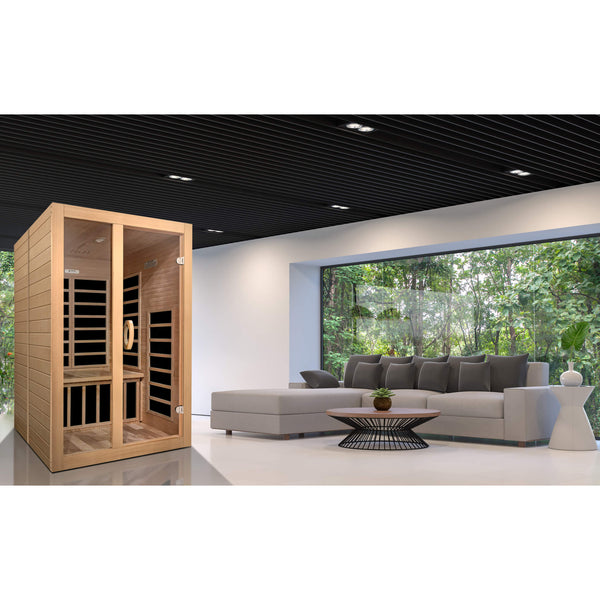Dynamic Santiago 2 Person Low EMF Infrared Sauna