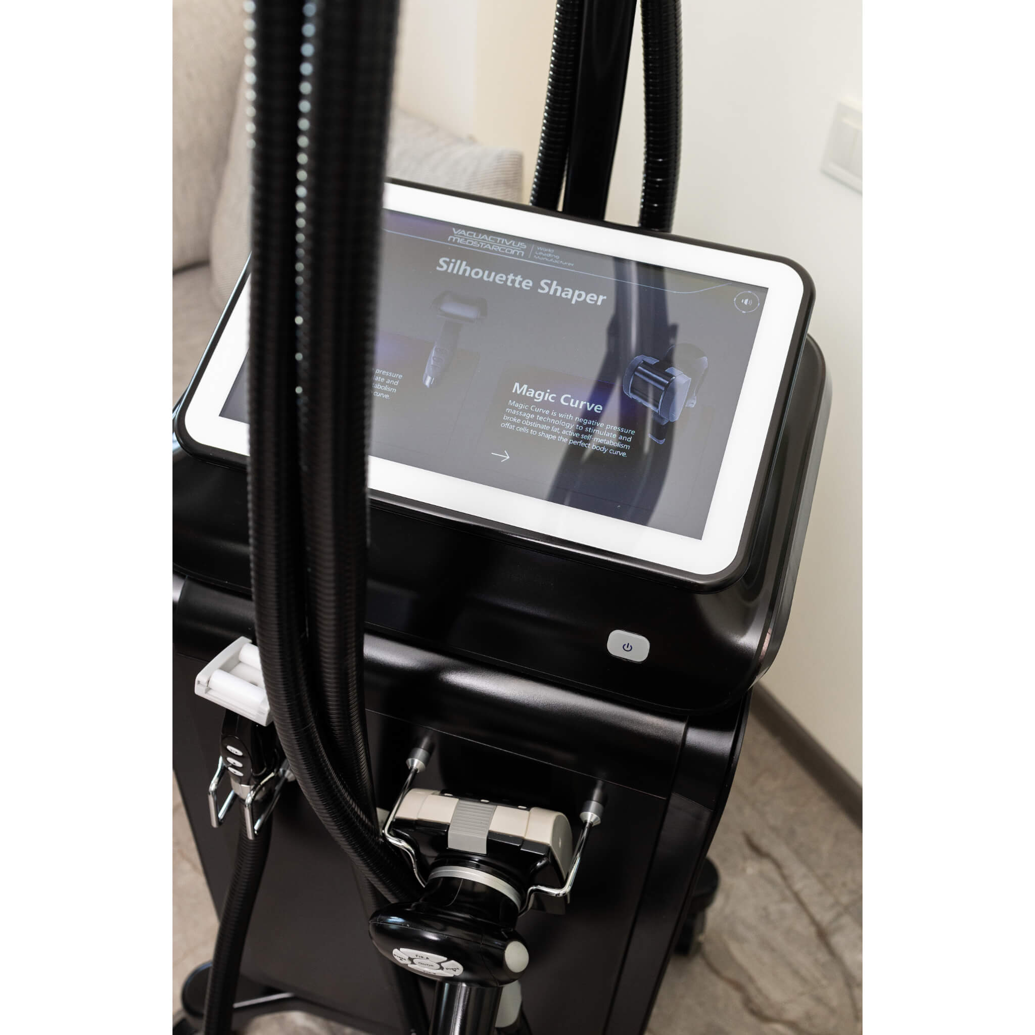 Vacuactivus Silhouette Shaper — VacuRollEndo Vacuum Roller Lymphatic Drainage & Body Sculpting Machine