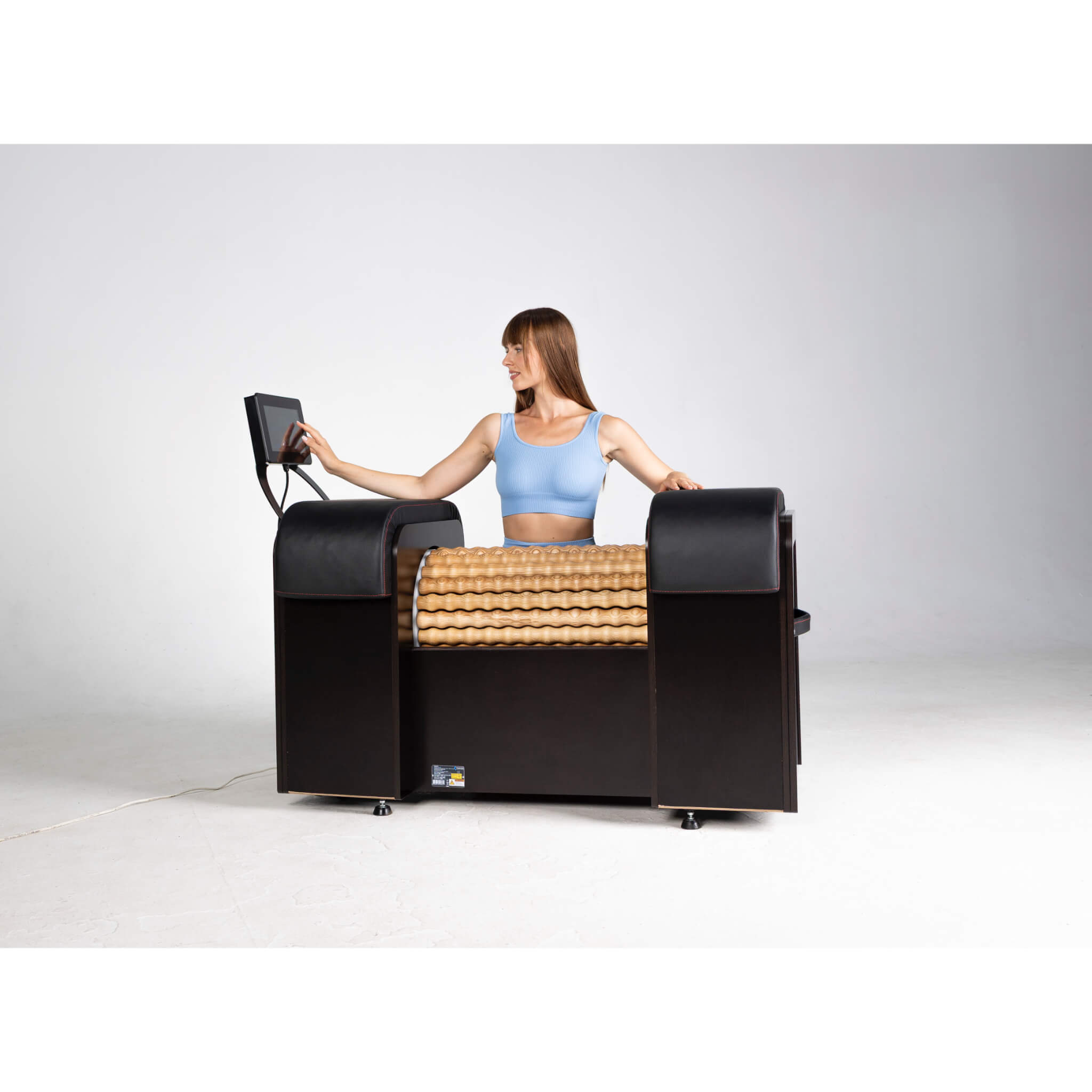 Vacuactivus RollStar Mini – Compact Lymphatic Drainage Rollshaper with Infrared & Chromotherapy for Cellulite Reduction, Body Sculpting & Recovery