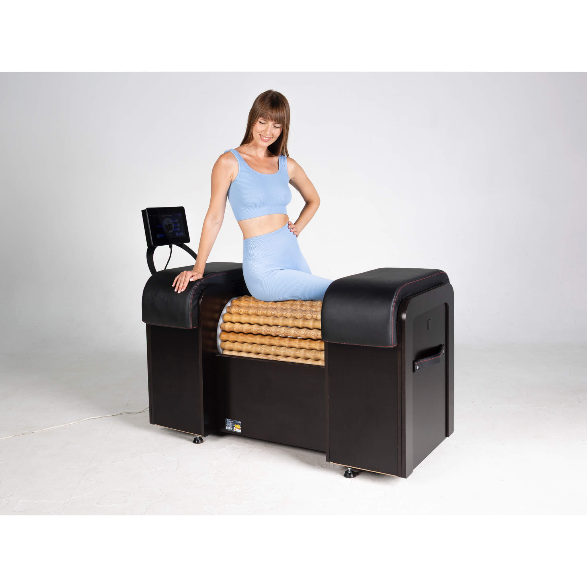 Vacuactivus RollStar Mini – Compact Lymphatic Drainage Rollshaper with Infrared & Chromotherapy for Cellulite Reduction, Body Sculpting & Recovery