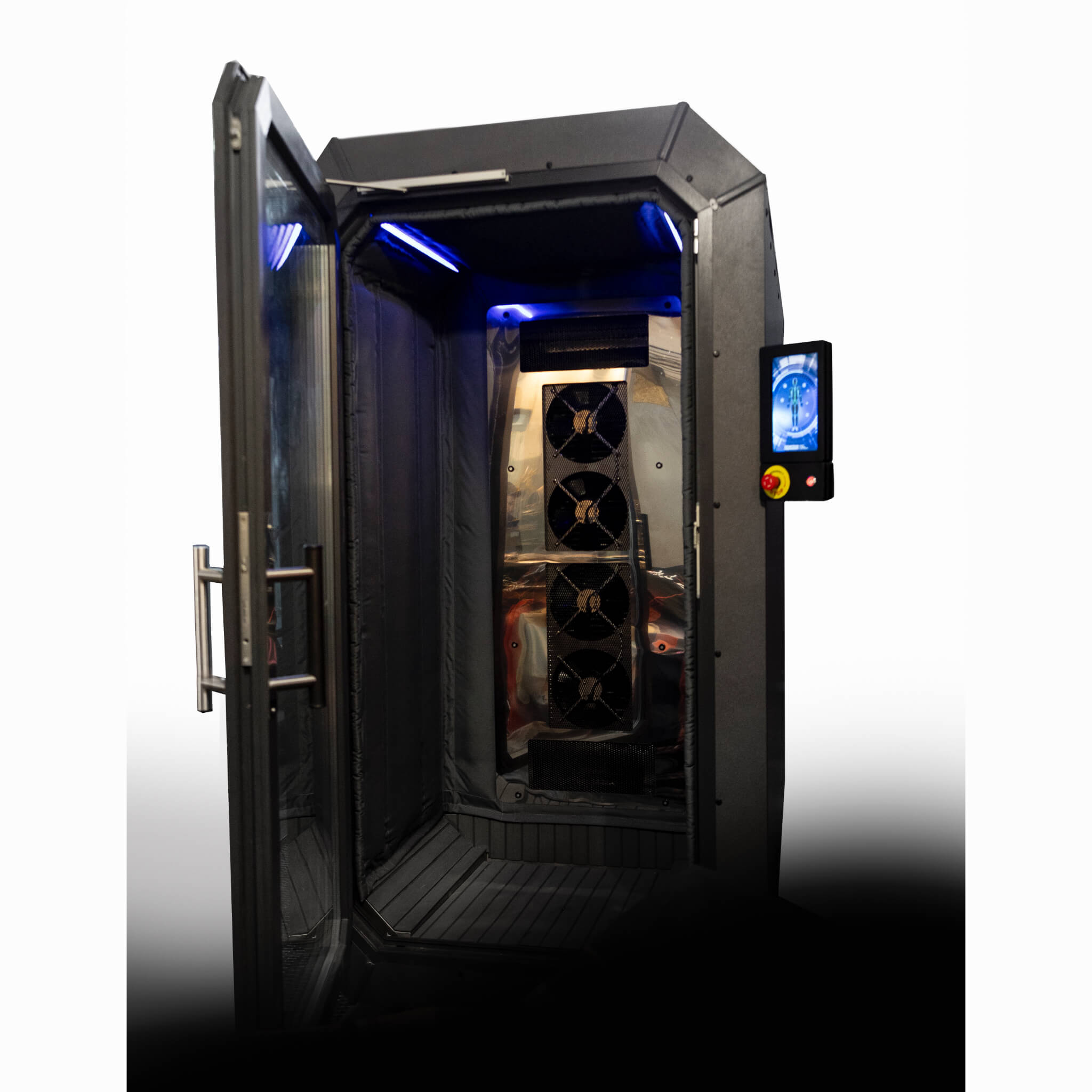 Vacuactivus Antarctica Barrel Whole Body Cryotherapy Chamber – Electric | Simple & Grand Versions, Nitrogen-Free Cold Therapy for Wellness & Recovery