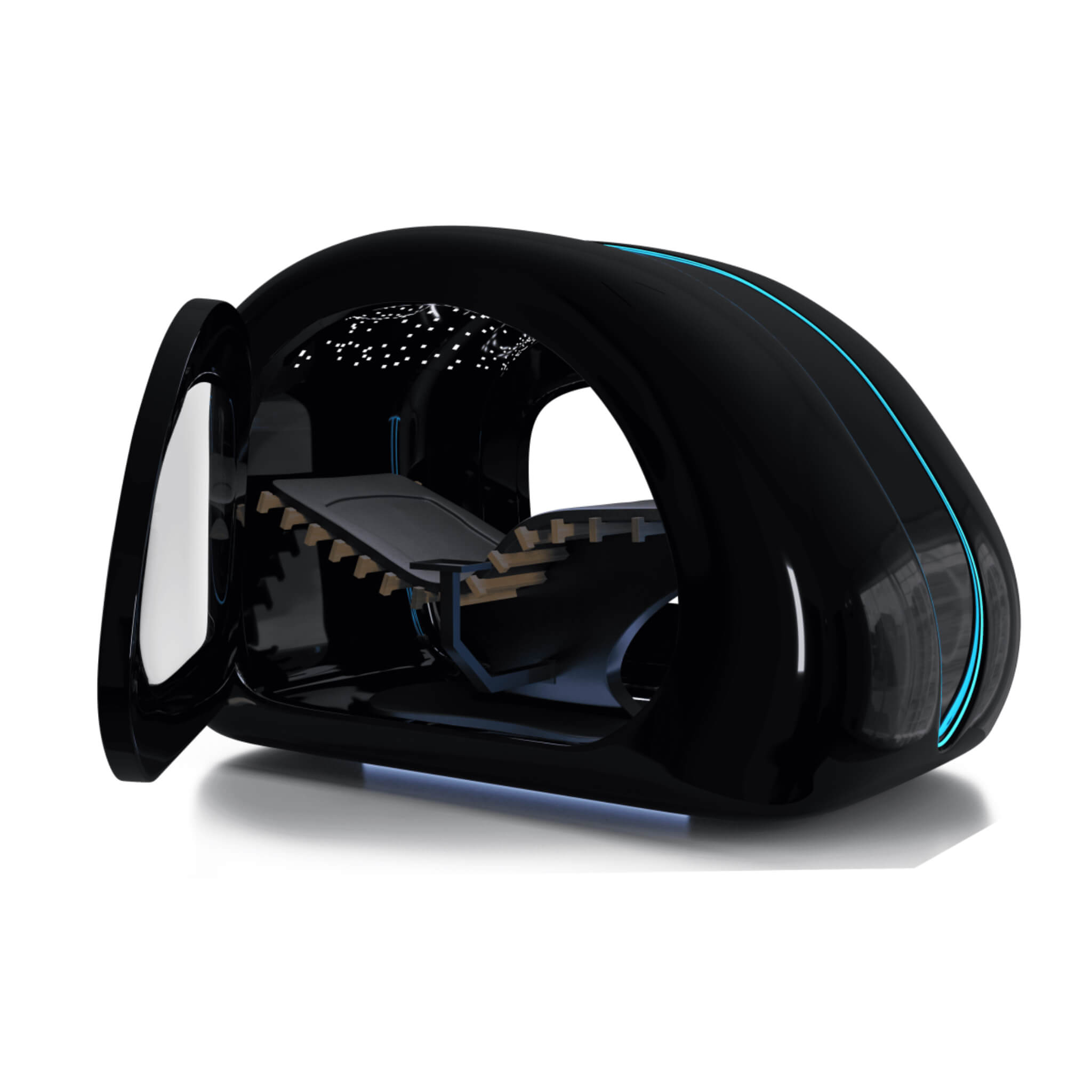 Cryonick Wellness Technology Factory Revique HaloX Longevity Capsule – Full-Body Multi-Sensory Wellness Chamber