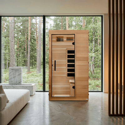 Dynamic 1 Person Compact Ultra Low EMF FAR Infrared Sauna (DYN-1101-01 Elite)