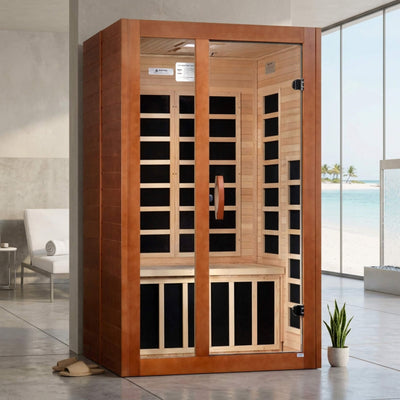 Dynamic Santiago Elite 2 Person Ultra Low EMF Far Infrared Sauna (DYN-6209-02 Elite)