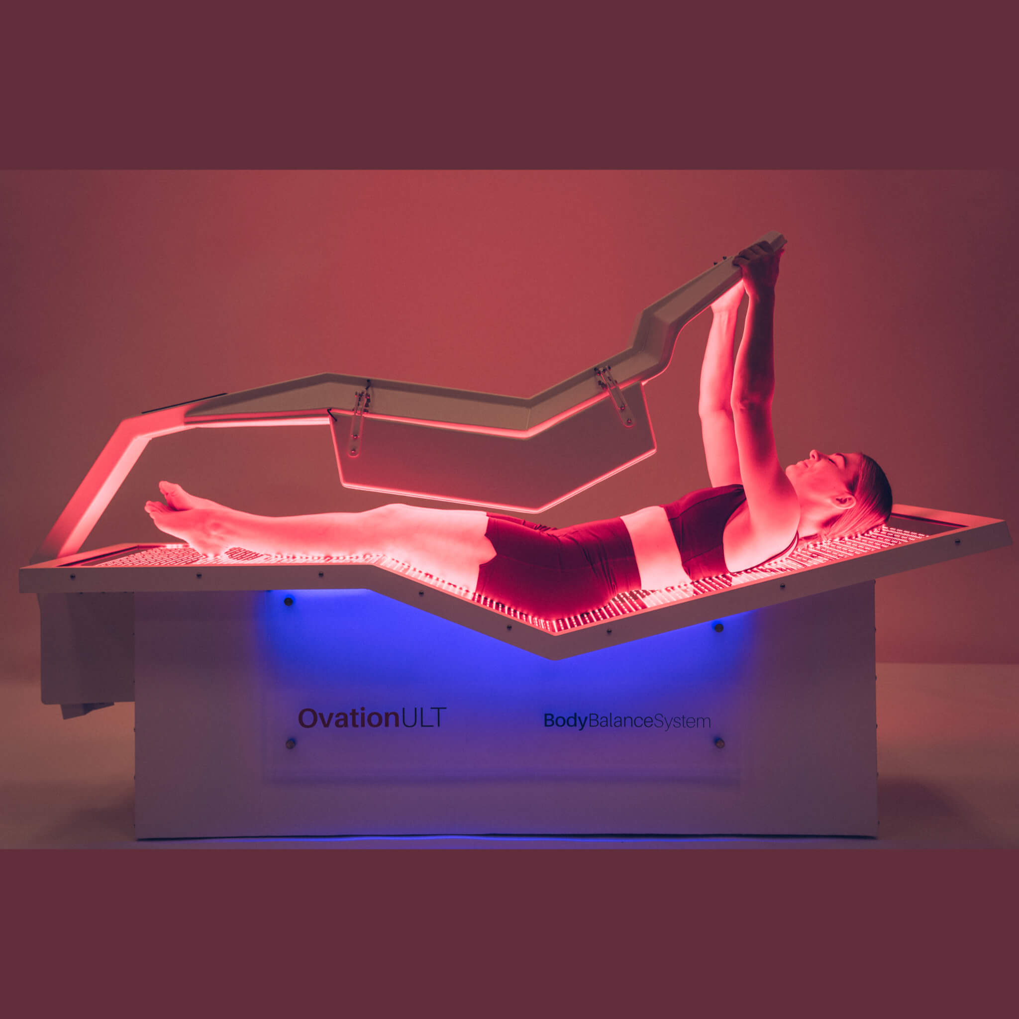 Body Balance System OvationULT Zero Gravity Red Light Therapy Bed – 28,443 Diodes with Infrared & Vibration Massage