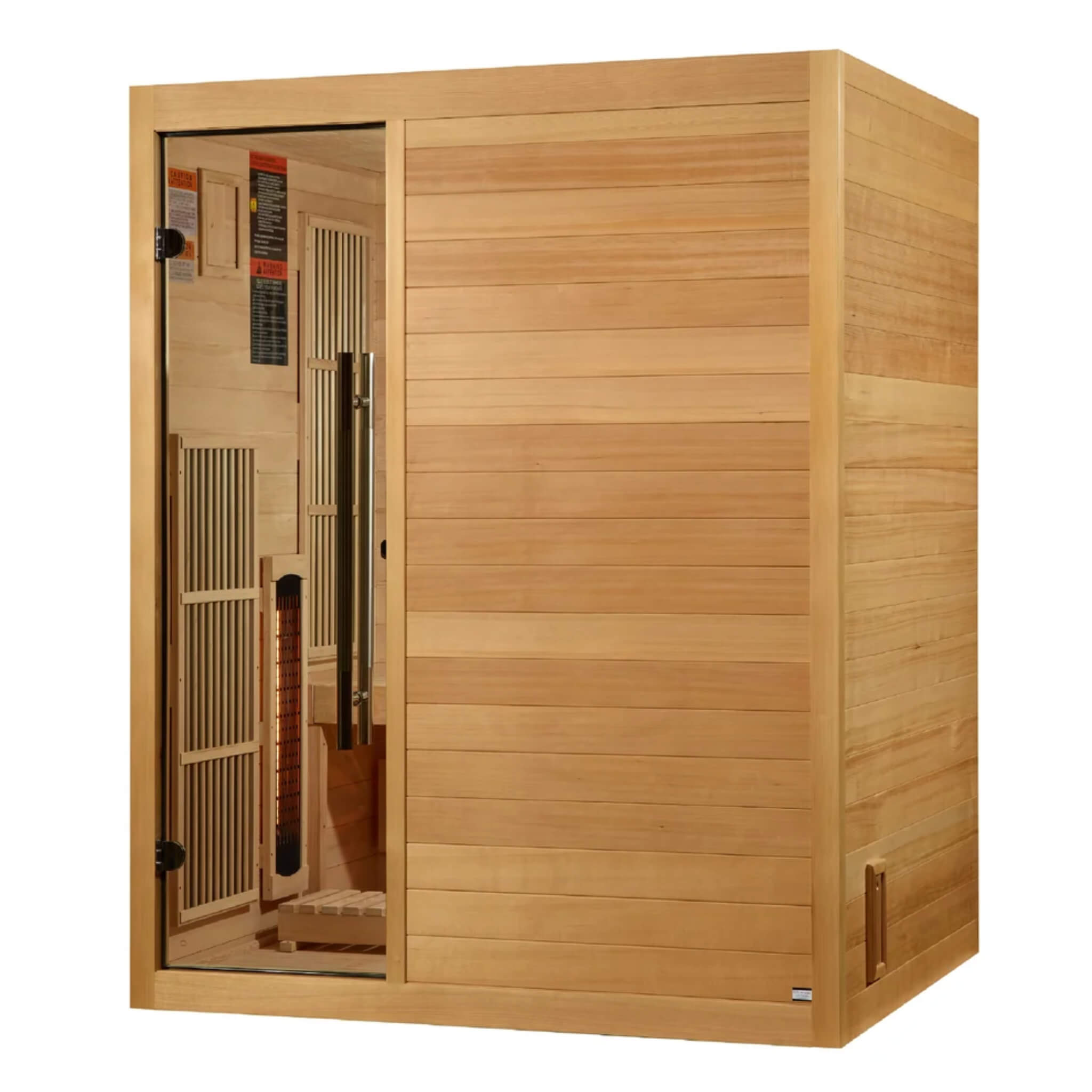 Soria hybrid sauna exterior alternate angle view