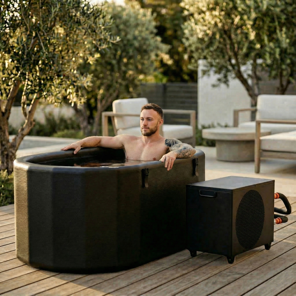 Nicebeam Cryo Pro System | Cold Plunge Tub & Chiller