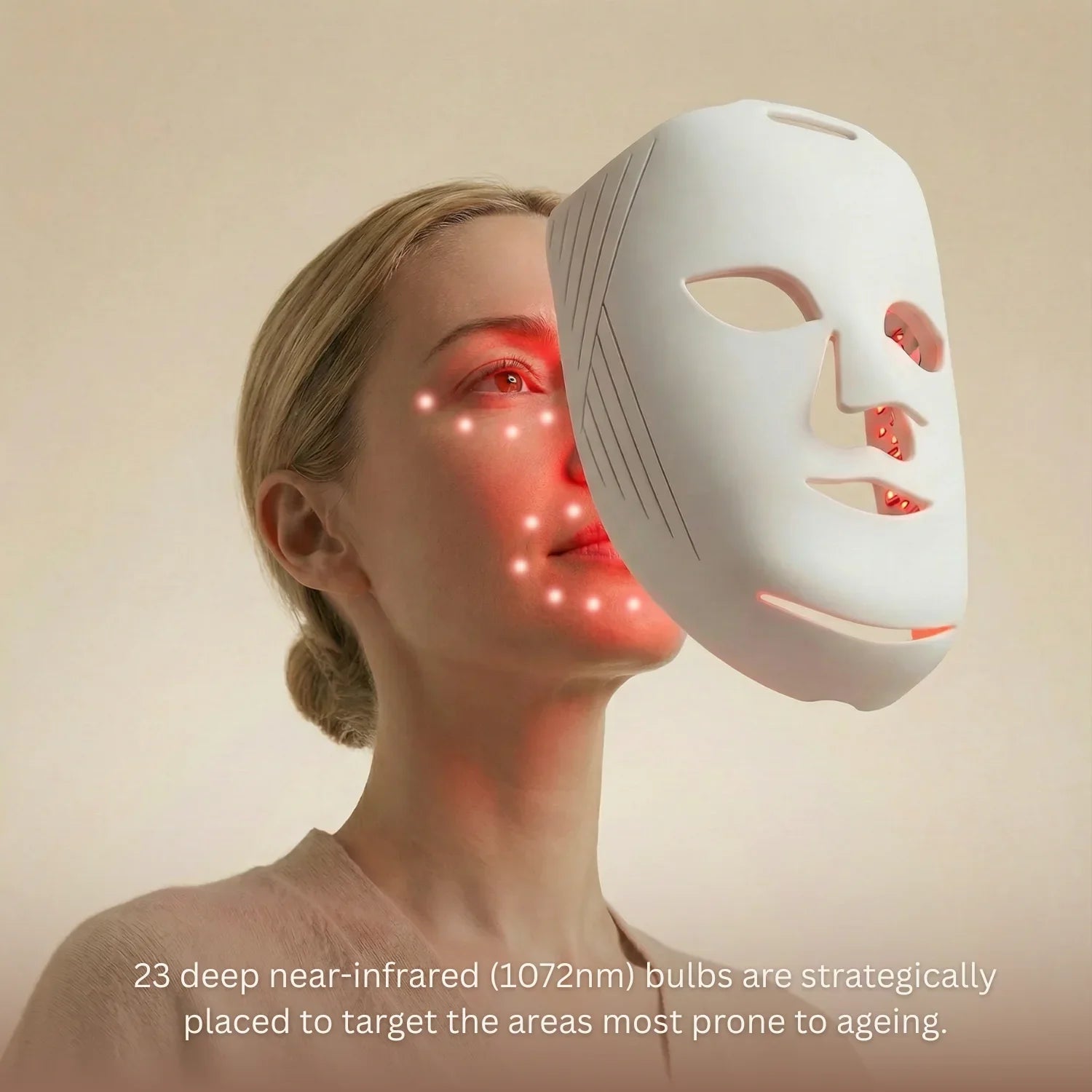 Nicebeam LED Red Light Therapy Face Mask | Skin Care