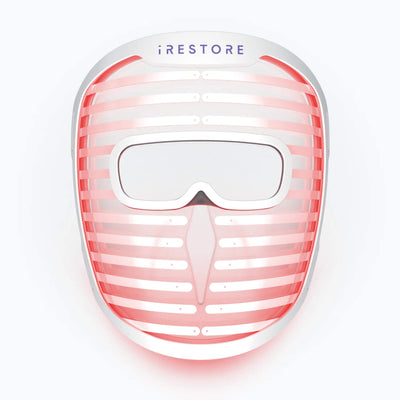 iRESTORE Illumina Face Mask | Red, Infrared & Blue Light Therapy