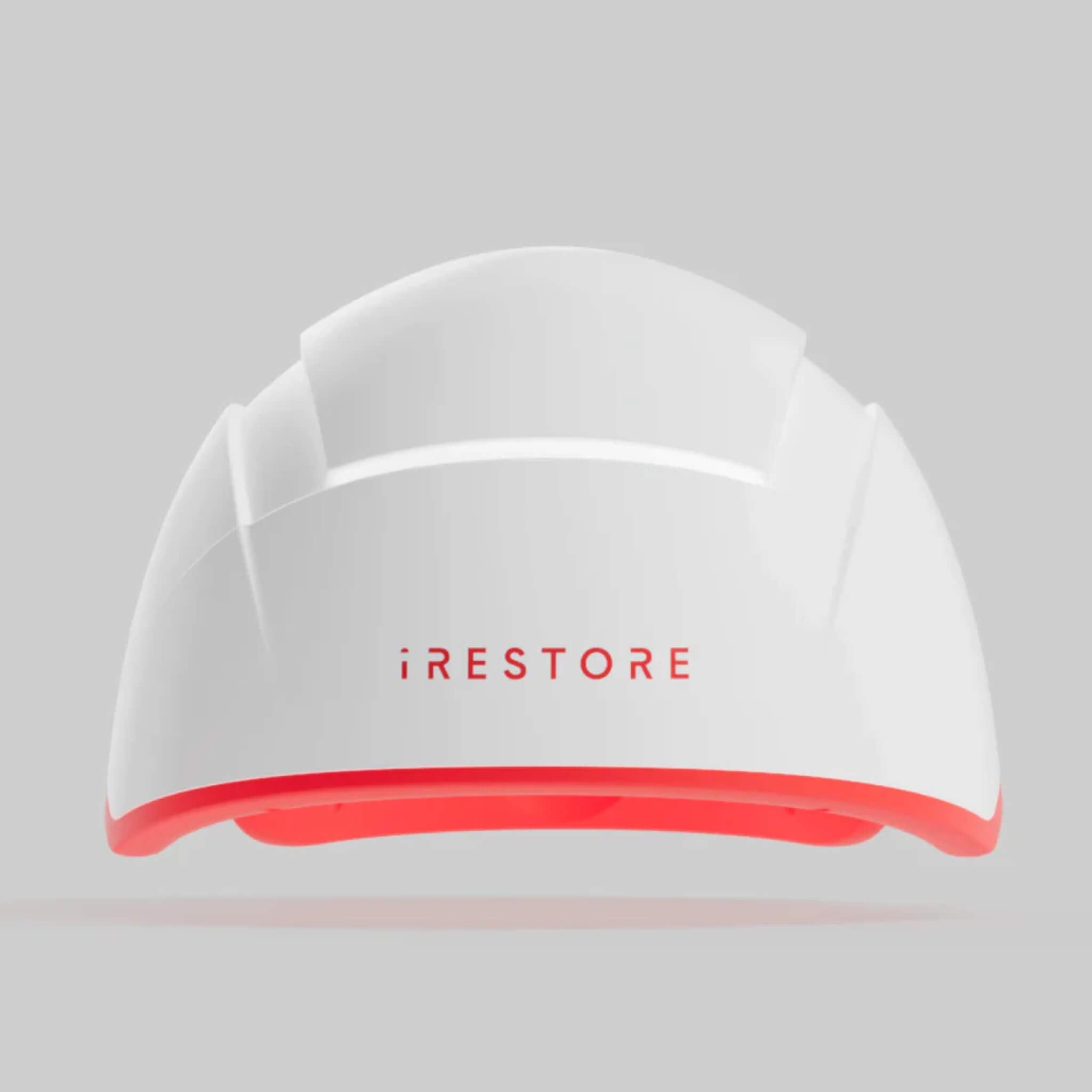 iRESTORE Professional laser hair growth cap front view on gray background