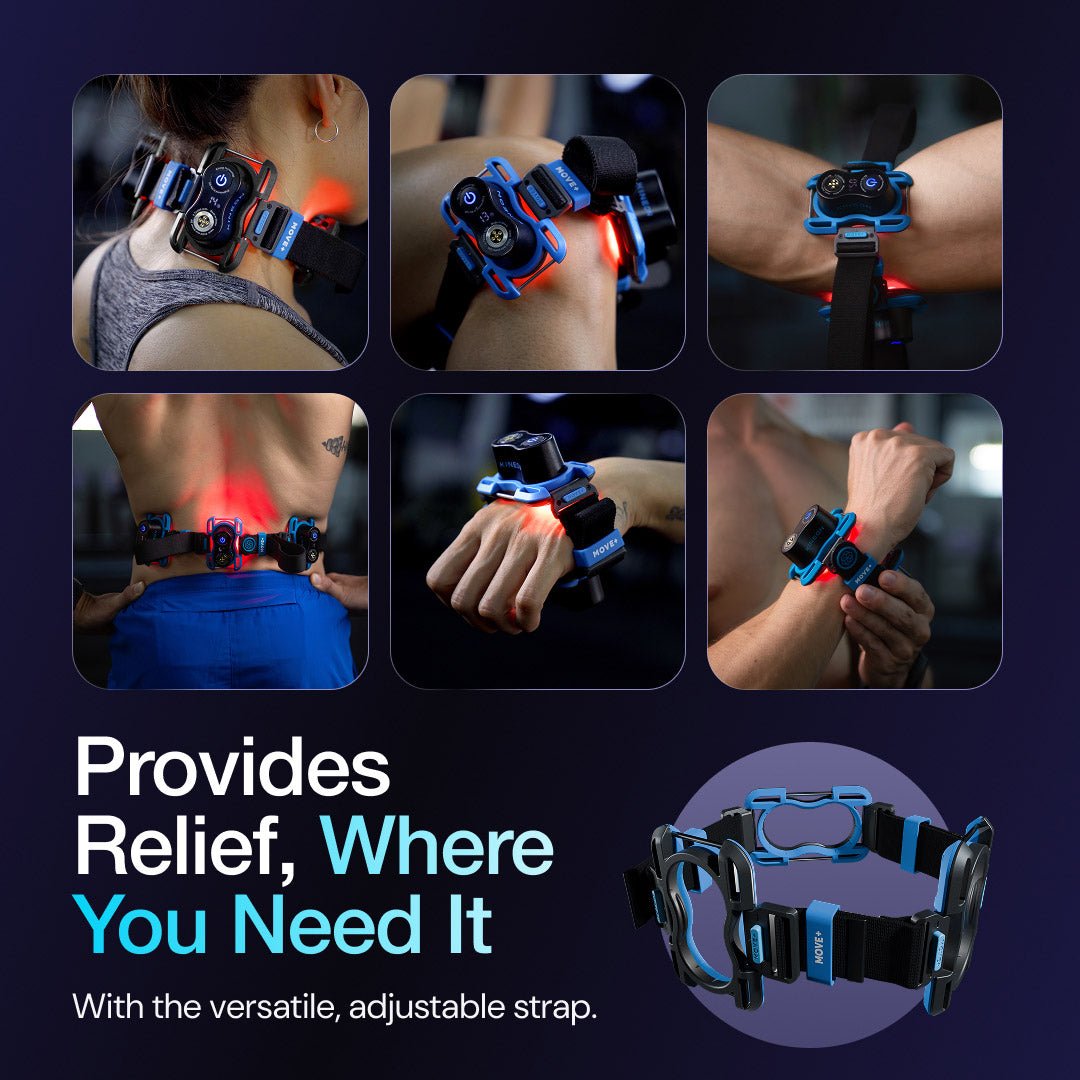 Kineon MOVE+ Pro | Wearable Red Light & Laser Therapy