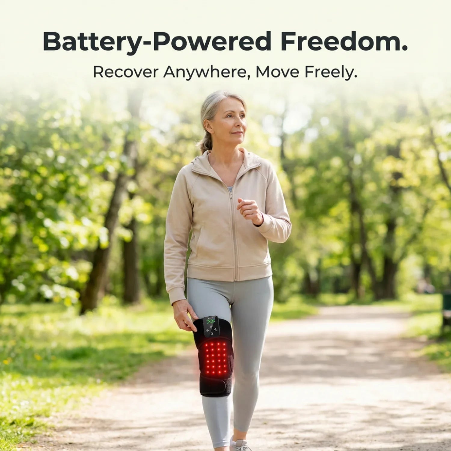 Nicebeam Red Light Therapy Knee Pad | Joint Comfort