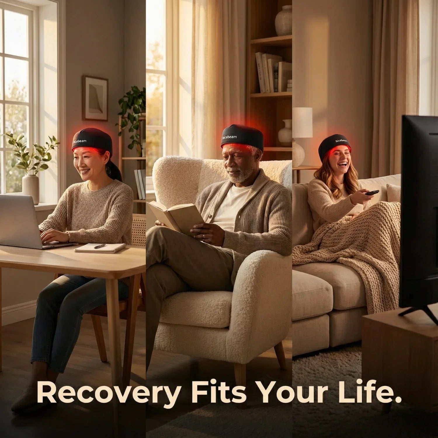 Nicebeam Red Light Therapy Hat | Hair Growth Support