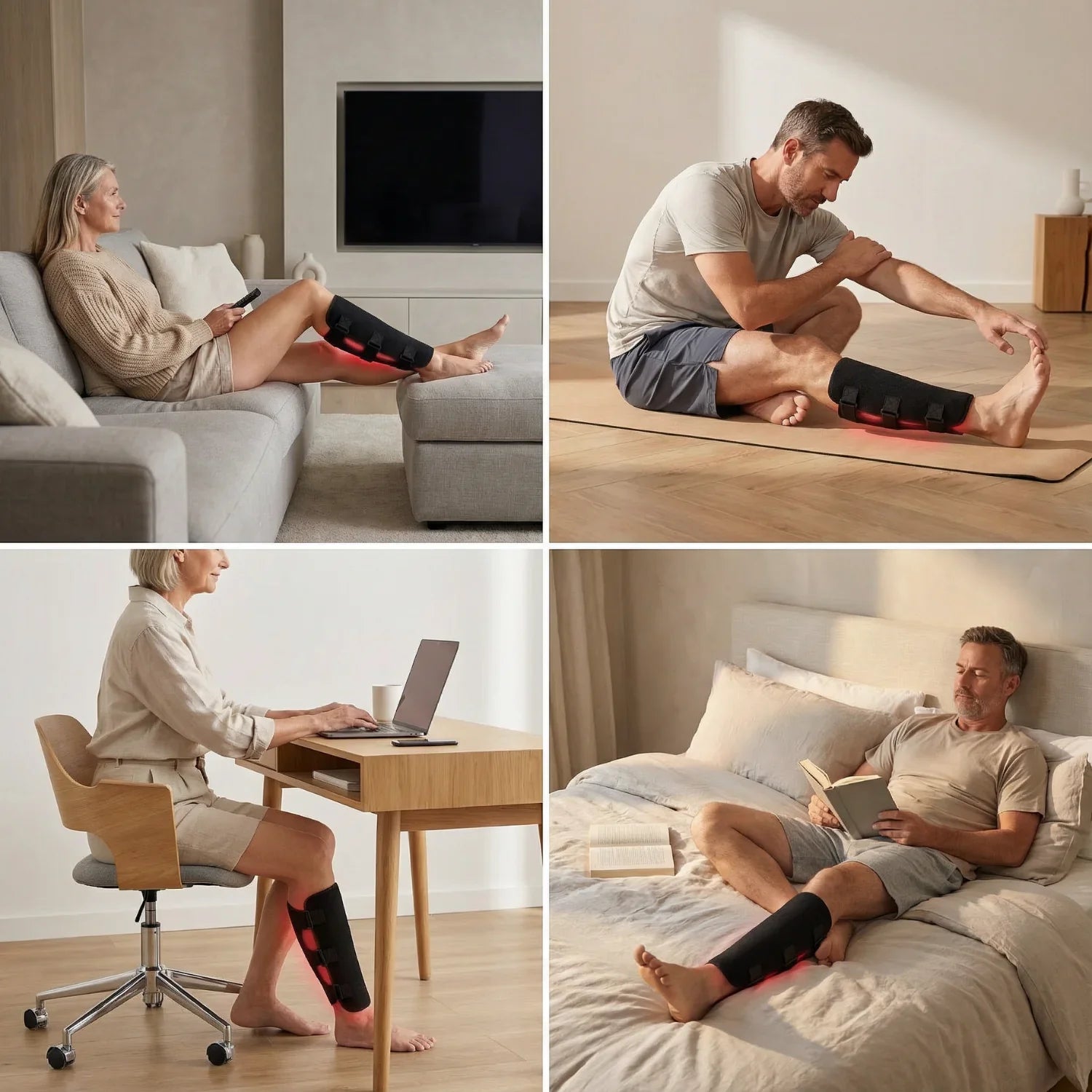 Nicebeam Red Light Therapy Leg Wrap Pro | Leg Recovery