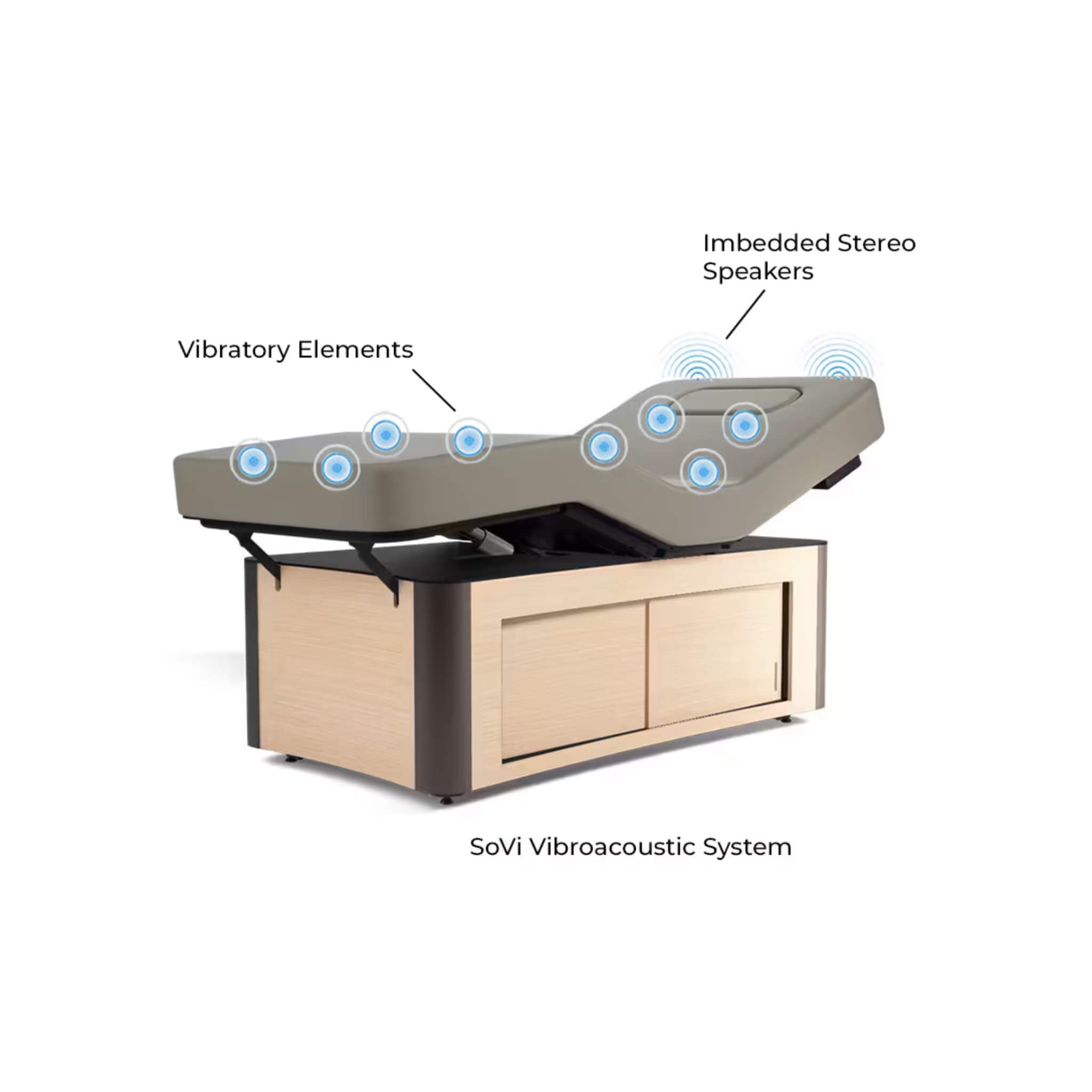 Oakworks Talise Professional Electric Massage Table with Heating & Custom Finishes