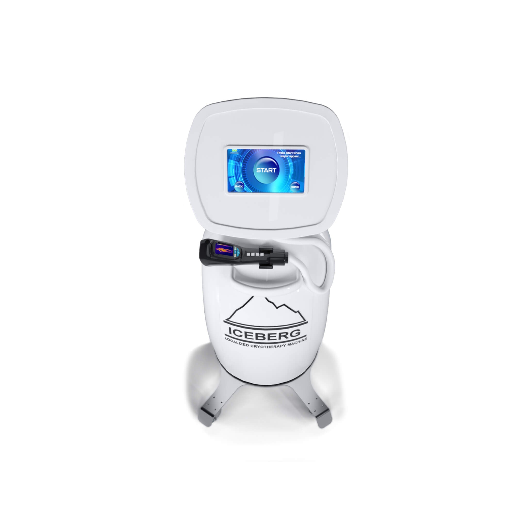 Vacuactivus Iceberg 25L Localized Cryotherapy Machine – Compact Nitrogen-Cooled Cryo Stimulation with Thermal Imaging Safety