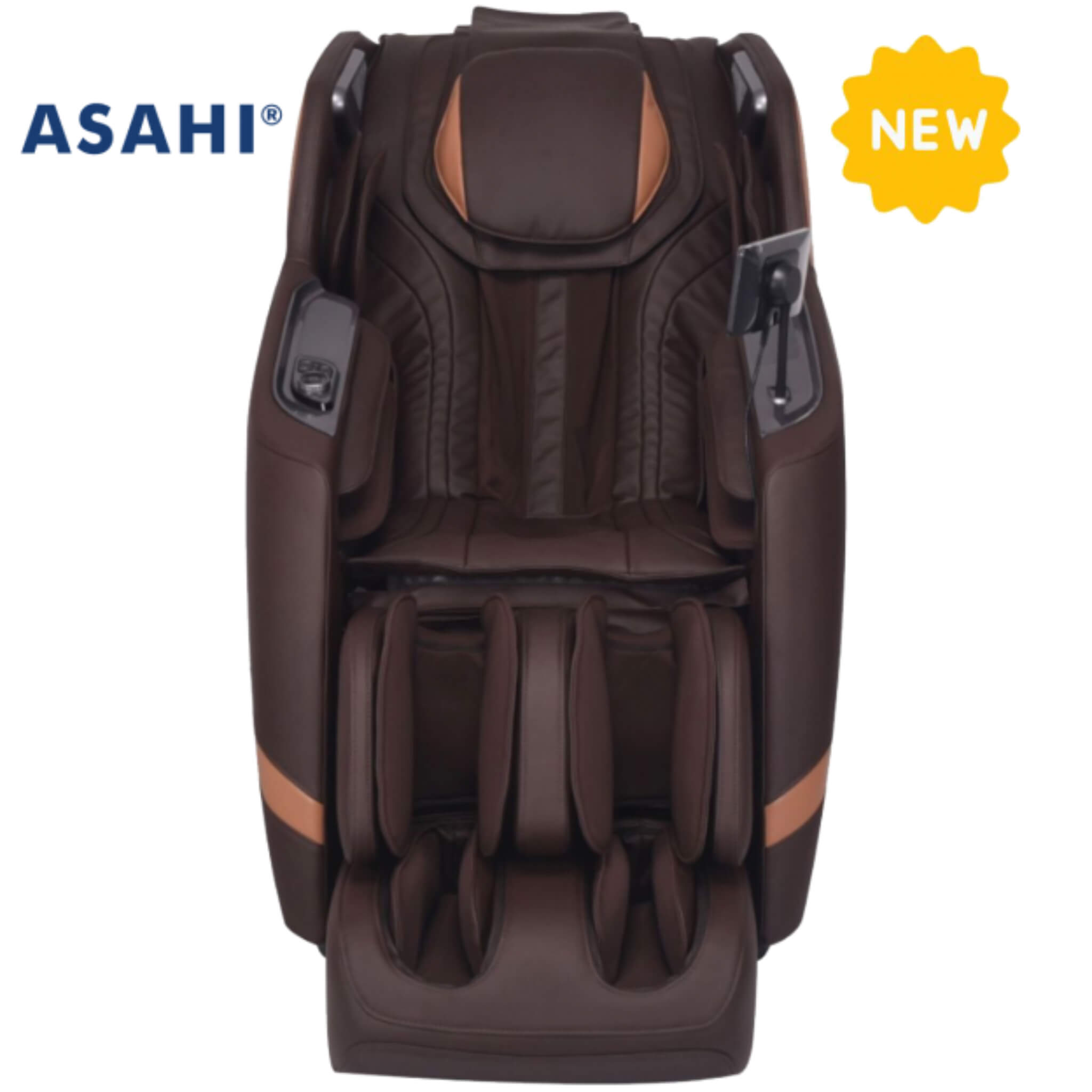 ASAHI Super PRO X-007 Massage Chair (Brown) | 12cm 3D + SL Rail